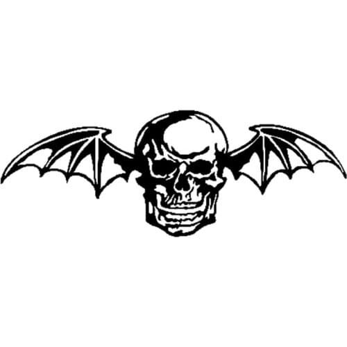 Creative Skull Wings Car-Sticker Automobiles Motorcycles Window Bumper Laptop Vinyl Decal PVC Decorative Goods Apply To Car Door