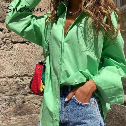 Solid Oversize Blouse Shirts Fashion Office Ladies Chic Tops Za Tops Blusas Plus Size Feminino Summer Spring Bluzki Chemise New