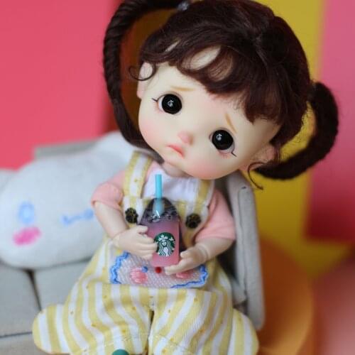 Full Set 1/8 Doll EGGY-A ABS Resin Pink Baby Cute Girl Female SD Adjustable Joint Doll Educational Adult Toys Present Gift