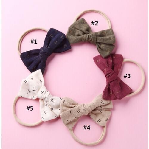 10pcs/lot Baby Hair Accessories Cotton Headbands For Children Baby Hair Clips Girl Hairbands Turban Baby Girl Hair Accessories