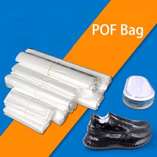 POF Clear Bags Shrink Film Shrinkable Bag Gift Cosmetic Packaging Film Soap Bath Bomb DIY Crafts Book Packaging