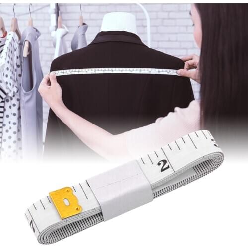 1.3x150cm Body Measuring Ruler Sewing Tailor Tape Measure Soft Flat Sewing Ruler Meter Sewing Measuring Tape