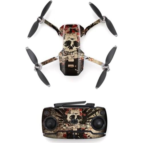 Cool Style Skin Sticker for DJI Mavic Mini Drone And Remote Controller Decal Vinyl Skins Cover M0206