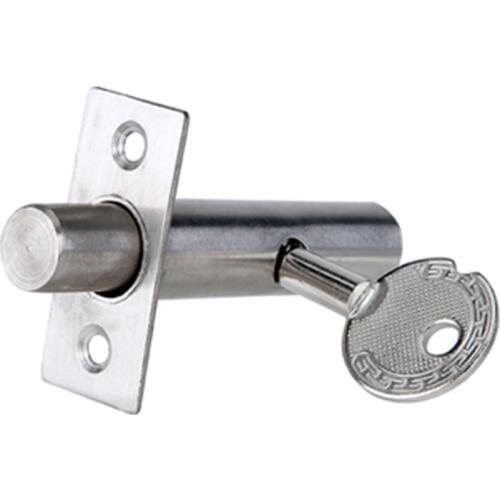 Stainless steel pipe well lock,Concealed door, lock Pipe/Fire door/ Escape/Aisle/Invisible lock,door hardware