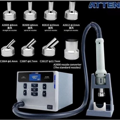 ATTEN ST-862D 1000W Hot Air Gun Digital Display BGA Rework Station Automatic Sleep PCB Welding Repair Solder Repair Tool