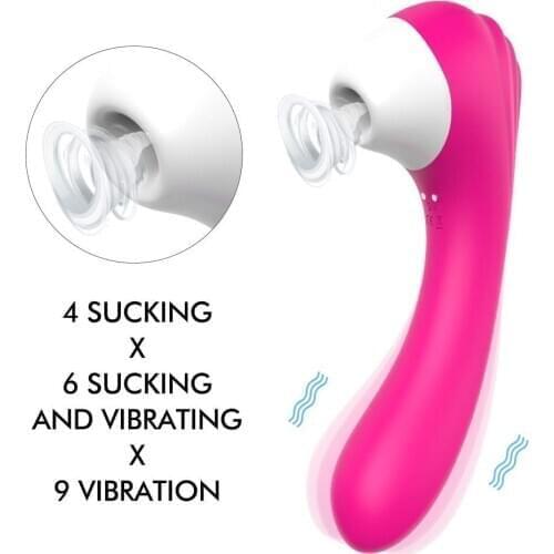 10 Suction & 9 Vibration Clitoral Sucking Dildos Vibrator G-Spot Clit Massager For Female USB Charging Adult Sex Toys For Women