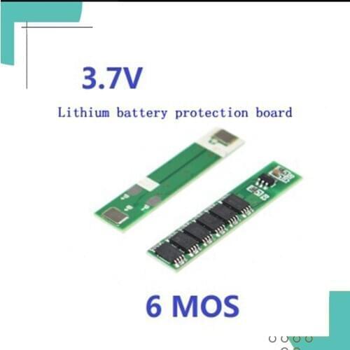 3.7V lithium iron phosphate protection board 1 string 3.7V battery anti-overcharge and over-discharge protection board 12A