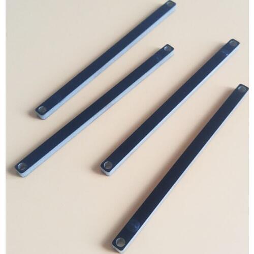 Narrow Anti Metal UHF Tag PCB Black Waterproof High Tempereture resistance -5pcs