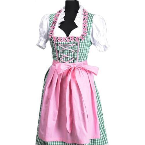 Free PP New Oktoberfest Fancy Dress German Beer Bavarian beer maid costume new styles beer girl french maid costume