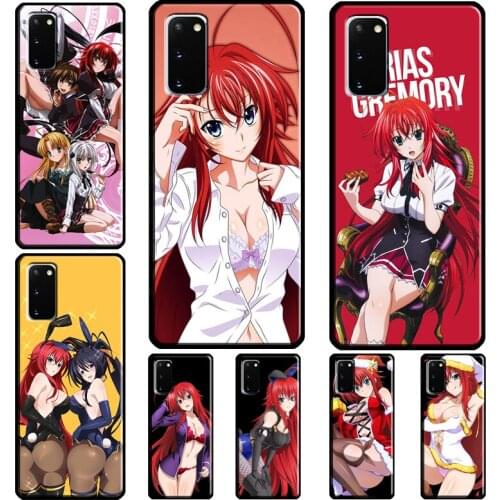 Akeno Rias Gremory High School Dxd Coque For Samsung Galaxy Note 20 Ultra Note 10 Plus S20 FE S21 Ultra S8 S9 S10 Plus Case