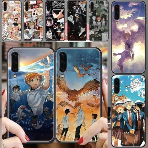 The Promised Neverland Anime Phone case For Samsung Galaxy A 3 5 7 8 10 20 21 30 40 50 51 70 71 E S 2016 2018 4G black 3D prime