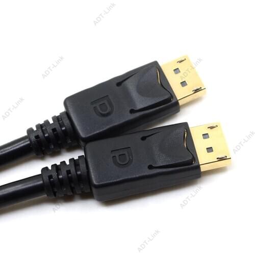 DisplayPort Cable 4K 60Hz DP 1.2 Version Cord Ultra HD 3D For HDTV PC Graphics Cards Laptop Projector Cable Displayport 1.8m 3m