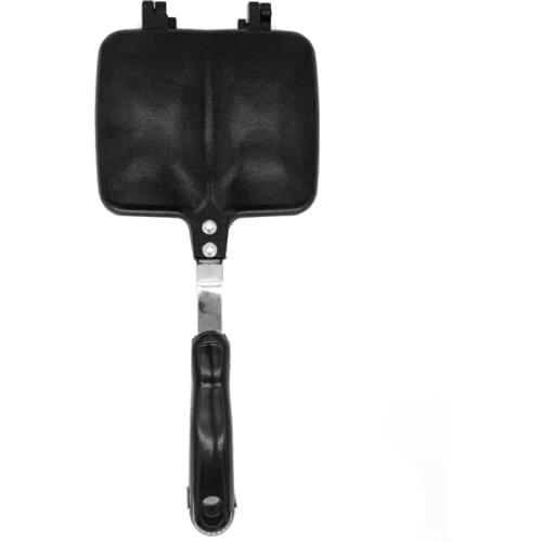 Grilled Sandwich Panini Maker,Bread Toast Breakfast Machine,Hot Sandwich Pan,Nonstick Aluminum Removable Flip Frying Pan