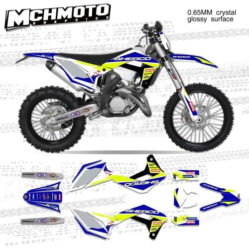 MCHMFG Decal for Sherco SE SEF SER 125 250 300 450 2017 2018 2019 2020 Motorcycle Fairing Sticker Kit