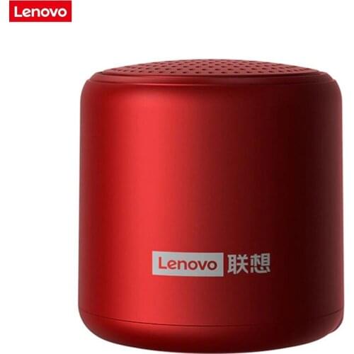 Original Lenovo L01 Wireless Bluetooth Speaker Waterproof Small Size Bluetooth 5.0 USB Port Built-in Microphone Speakers