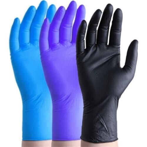 100pcs/lot Disposable Gloves Latex Cleaning Food Gloves Universal Household Garden Cleaning Gloves Home Cleaning Rubber