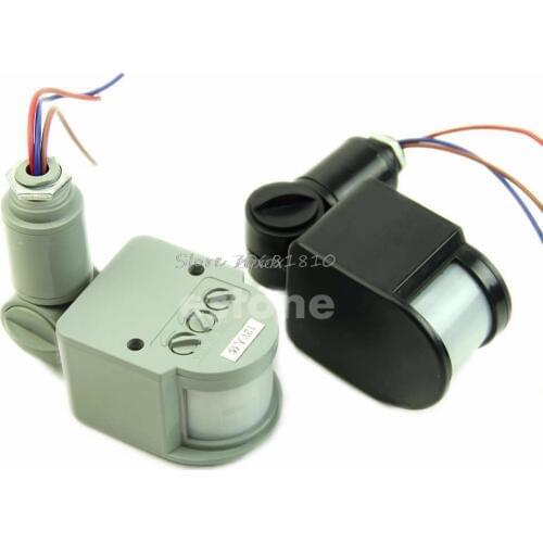 RF 140 Degree Outdoor LED Security PIR Infrared Motion Sensor Detector Wall Light 12M DC 12V Whosale&Dropship