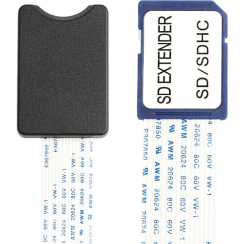 SD SDHC SDXC Card Male To Female SD Flexible Card Extension Adapter Cable Extender For TV Phone GPS Car DVR Camera 48/60cm