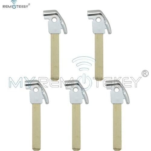 Remtekey 5 pcs Smart Key Blade VA2 Fit For Citroen DS3 DS4 smart emergency key blade Uncut Blade