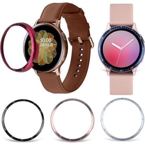 Bezel Ring For Samsung Galaxy Watch Active 2 40mm 44mm Protector Case Cover Sport Metal Bumper Active2 Accessories