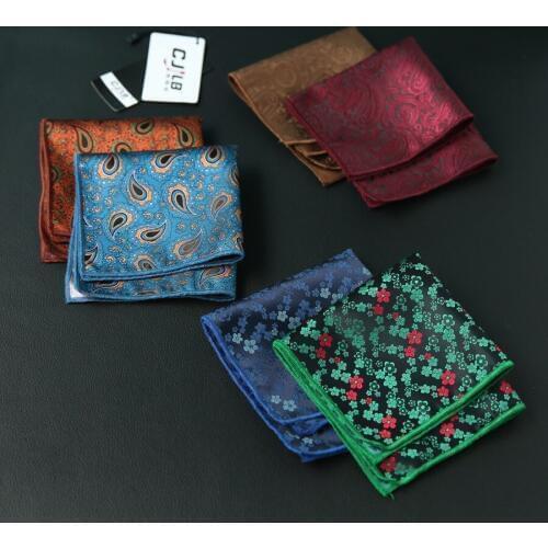 10pcs/lot 23colors can choice new Korean fashion designer high quality Pocket Square Handkerchief Mens business suit pocket