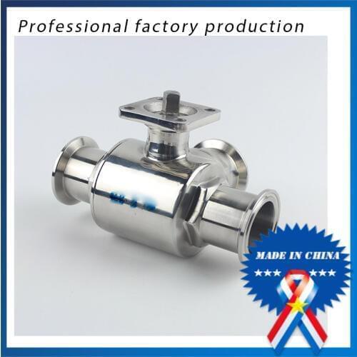 2 inch Stainless Steel 304 Three-way Ball Valve with Bracket