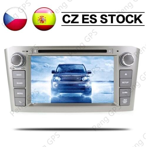 Android 9.0 Car DVD player GPS Navigation Multimedia Stereo For Toyota Avensis T25 2002-2008 Bluetooth Radio Audio Headunit