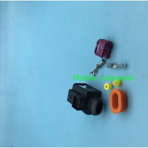 Free shipping 2 pcs automotive wiring harness connector 1J0973722 electrical plug 1J0 973 722