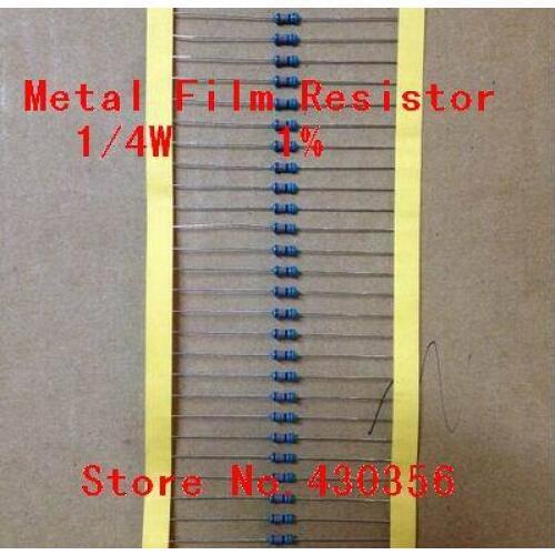 Free Shipping 100pcs/lot 0.25W Metal Film Resistor +-1% 39K ohm 1/4W