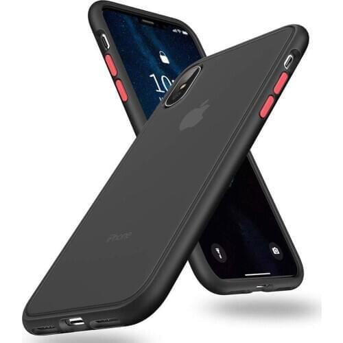 New Luxury Frosted Matte Case For Iphone 12 PRO MAX XS/Xr/6/7/8 Plus 11 Cover Shockproof Slim Translucent Phone Bumper 10pcs/Lot