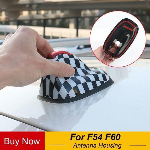 Color Antenna Aerial Base Decoration Case Cover Housing Decal For Mini Cooper F54 Clubman F60 Countryman Car Styling Accessories