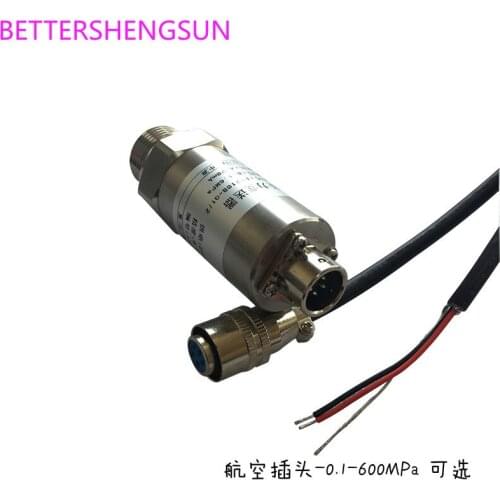 Aviation Plug Pressure Sensor Transmitter AK-4 0-20mpa AK-4-6MPA 0-5v 12vdc