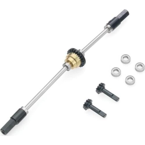 Metal Drive Shaft Gear Bridge Axle Differential Kit for WPL C14 C24 C34 C44 B14 B16 B24 B36 1/16 RC Car Parts