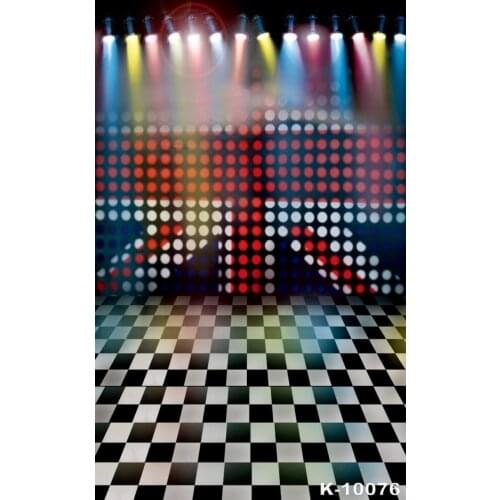 Disco photography background Club Party Dance Spot Light Music Sparkle Custom Banner Photo Backdrop Decorations Props
