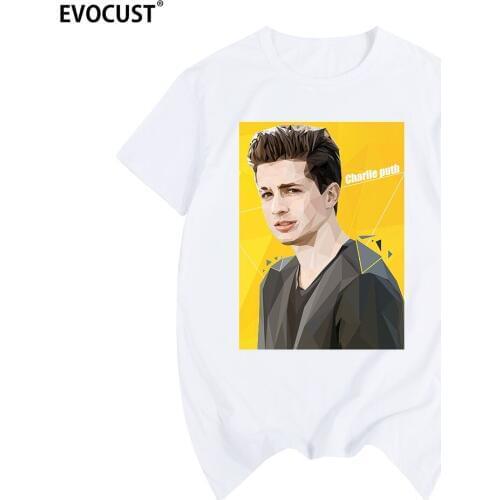 Charlie puth music T-shirt Cotton Men T shirt New TEE TSHIRT Womens unisex Fashion