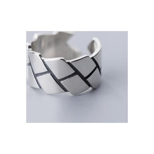 Punk X Pattern Rings For Women Girls Fashion Irregular Finger Rings Gift 2021 Female Jewelry Party