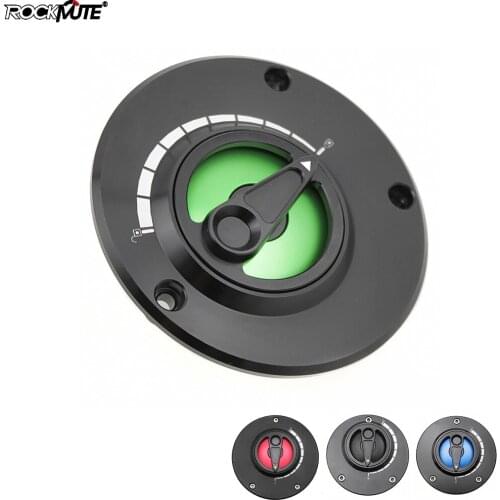 For Kawasaki Z125 PRO Z900RS Versys 650 1000 Motorcycle Pointer Keyless Fuel Tank Cap Twist off Nimble Quick Lock Gas Cover