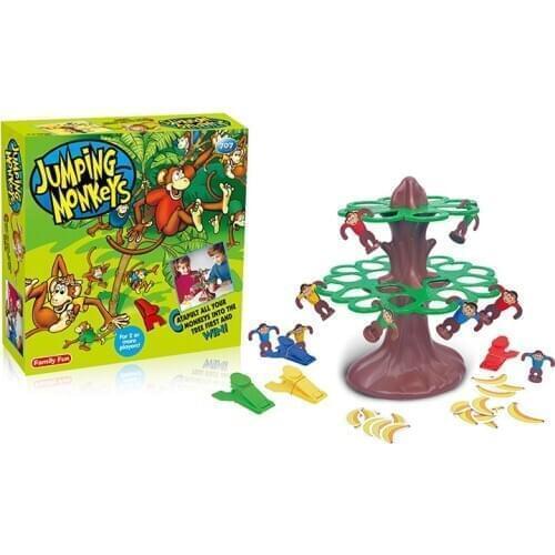 Hot Sale Board Games for Children Fun Board Game Happy Jumping Monkey Flipping Monkey Family Party Game for Ages 5 and Up