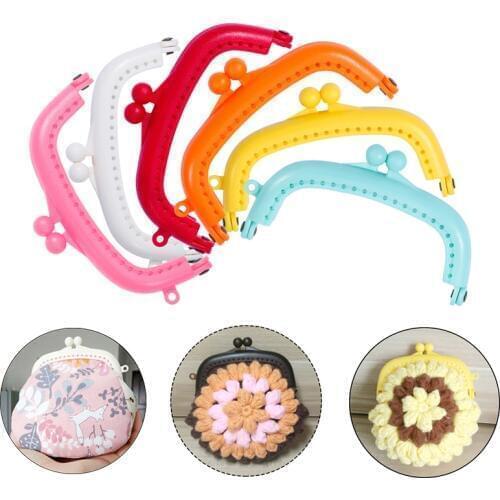 MIUSIE 10 Colors Resin Coin Purse Frame Bag Kiss Clasp Lock Handbag 8.5cm Hot Bag Parts & Accessories