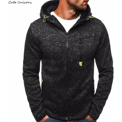 Mens Hoodies plus size Jacket zipper Coat Male Cardigan Long sleeve hoodies and sweatshirts Hooded Sweatshirt Tracksuit