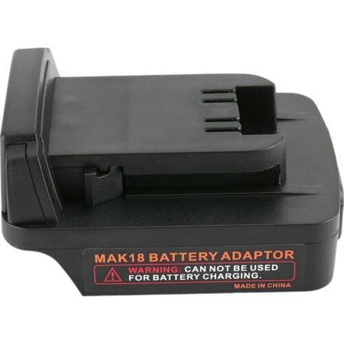 Top Conversion Adapter for Makita 18V Li-Ion Battery Adapter to for Milwaukee M18 Drill Li-Ion Power Tools Battery Adapter