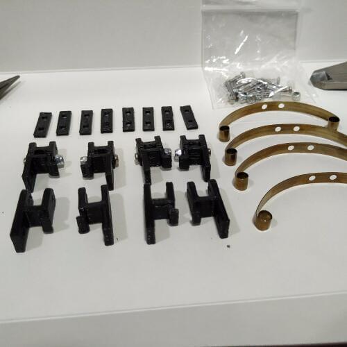 WPL B1 B-1 B14 B-14 B24 B-24 C14 C-14 RC climbing car steel plate suspension fittings lifting lug leaf spring shock absorber