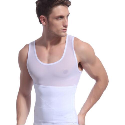 Slimming Vest Shapewear for Men Tummy Belt Body Underwear Shaper Corset Posture Body Abdomen Waist Trimmer Male Shapers