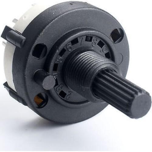 10pcs,1 POLE 7 Position Custom Wiring ROTARY SWITCH 1P7T Variable