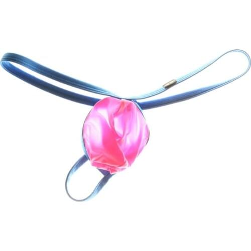 2019 Hot Men Thong Sretch G-string T-back Micro Thong Briefs Underwear Lingerie Sexy Cueca Gay Men Underwear