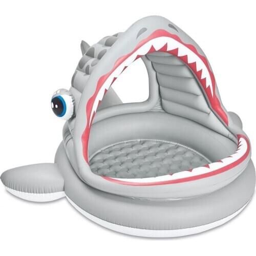 Shark Ocean Ball Pool Indoor Baby Inflatable Toy Sunshade Pool
