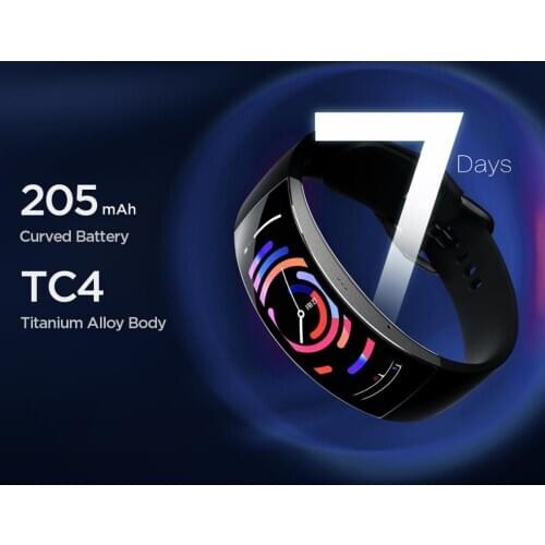 Amazfit X Smartwatch Global Version Curved Screen Titanium Body Sleep Monitoring 5ATM Water Resistant Multi Sports Modes