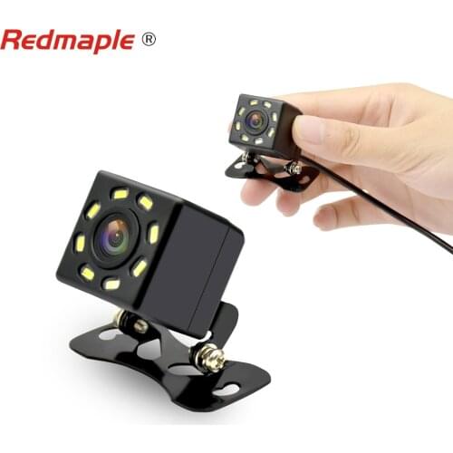 8 LED Universal Car Rear view Camera Backup Parking Camera Waterproof Night Vision 170 Degree Wide View Reversing HD Image