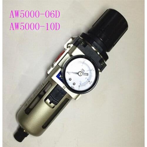 AW5000-06D AW5000-10D SMC Type Air Filter Regulator Water Moisture Trap Three Treatment Units
