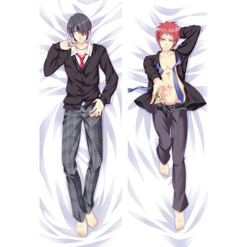 Japanese Anime Kuroko No Basketball Hugging Body Pillow Cover Case Custom Male Pillowcases